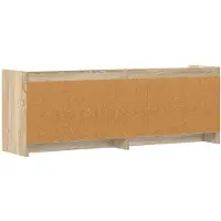 vidaXL TV Kast 135 x 33 x 47 cm Sonoma Eiken Bewerkt hout