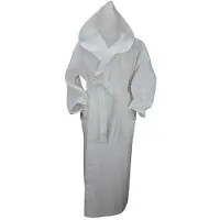 Artg Dames/Dames Robezz Wafel ochtendjas met capuchon (Wit)