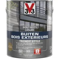 3v3 V33 Trendy Style houtbeits buiten 2,5l Noorse den
