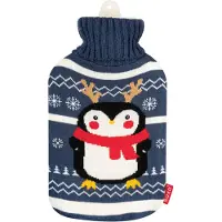 Soxo Grappige Warmwaterkruik met Pluche Hoes - 1.8L