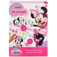 Alltoys Kleurplaten met waterverf van Disney Minnie