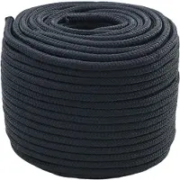 vidaXL Boottouw Koninklijk Blauw 25 m Polyester