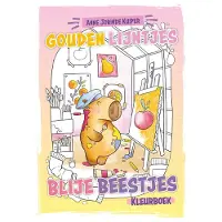 BBNC Uitgevers Gouden lijntjes Blije beestjes kleurboek