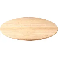 Continenta Snij- en serveerplank 46 cm, bruin, rubberboom,