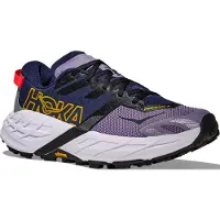 Hoka One One Loopschoen 'SPEEDGOAT 7' donkerblauw / curry / grijs / donkerlila