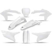 Ufo Yamaha Yzf 250/450 2024-2024 Yakit326f-046 Fork Protectors & Plastic Set