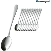 Esmeyer Lepel Sylvia met lange steel 12st roestvrij staal, Bestek, Zilver
