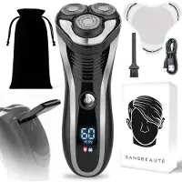 Sansbeauté 2-in-1 Scheerapparaat Mannen met Trimmer S1111 - - Nat & Droog – Precisietrimmer - Elektrisch - Electric Shaver - Waterproof