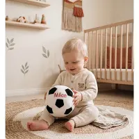 Mumbles Voetbal met geborduurde naam