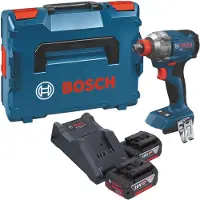 Bosch GDX 18V-285 Professional accu-slagschroevendraaier 18 V 285 Nm + 2x accu 4,0 Ah + oplader + L-Boxx