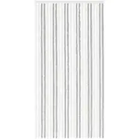vidaXL Insecten Gordijn Chenille Lichtgrijs en wit 100 x 200 cm