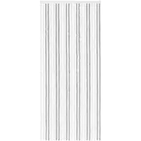 vidaXL Insecten Gordijn Chenille Lichtgrijs en wit 100 x 230 cm