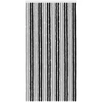 vidaXL Insecten Gordijn Chenille Grijs en Zwart 100 x 200 cm 100% PP