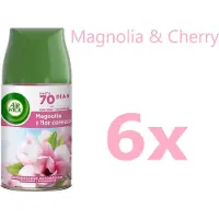 Air Wick Airwick Freshmatic Magnolia & kersenbloem - 6x 250 ml - Navulling