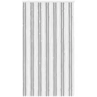 vidaXL Insecten Gordijn Chenille Grijs en wit 118 x 220 cm 100% PP