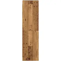 vidaXL Boekenkast Oud hout 30 x 30 x 111 cm Bewerkt hout