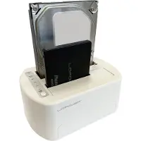 LC-Power LC-DOCK-U3-VI Docking- en kopieerstation, 2x 2,5"/3,5" SATA, USB 3.0