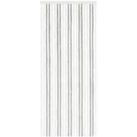 vidaXL Insecten Gordijn Chenille Lichtgrijs en wit 90 x 220 cm 100% PP
