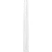 MonsterShop Ovale Kolomradiator - 1800mm x 240mm - Wit