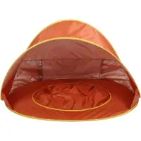 LONGZIMING -Pop-Up Strandtent - Baby Schuilplaats - Pop-Up Zonnetent - Snelle Opbouw In Seconden - Inggebouwd Babybadje Voor Waterplezier - Veilig Spelen Op Strand En Camping - 1 Set
