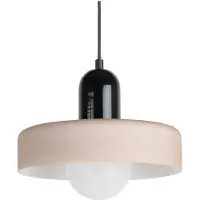 Leitmotiv Opaco Grato LED Hanglamp | 1x G9 5W | Black w. warm grey