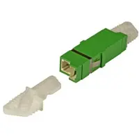 Dsit Singlemode keystone koppeling E2000-E2000 simplex groen