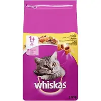Whiskas _ droog adult kip - 3,8 kg - 1 stuks
