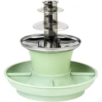 TIM. TIM Chocoladefontein-Chocoladefontein-Chocoladedruppels-Groen-‎23cmx23cmx22cm