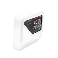 Happiq Sauna Controller Digitaal – 3-9 kW – 40-105°C – Met Oververhittingsbeveiliging – 2 Modi – 380V-415V – Wit