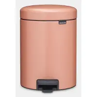 Brabantia NewIcon Prullenbak - 5 liter - Badkamer - Warm Copper