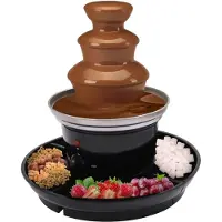 TIM. TIM Chocoladefontein-Chocoladefontein-Chocoladedruppels-Zwart-‎31cmx26cmx19cm
