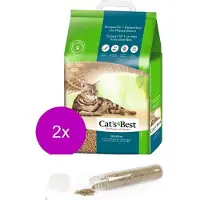 Cat's Best Sensitive - Kattenbakvulling - 2 x 20 l incl catnip