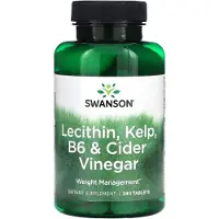 Swanson Health - Lecithine, Tang, B6 &amp; Appelazijn - 240 tabletten