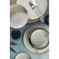 Hermia Concept 18-delige serviesset Julot | Hermia porselein wit 27x27x2.5 cm serviessets | NADUVI