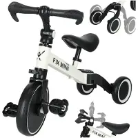 Kik KX5377 Multifunctionele kinderdriewieler 3-in-1 - Goodboy - wit