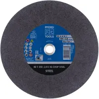 PFERD TOOLS 80 T 350-2,8 K SG CHOP STEEL/25,4 66323570 Doorslijpschijf recht 350 mm 10 stuk(s) Getemperd staal, Staal