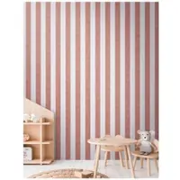 A.S. Création STREPEN BEHANG | Basic - Crème Rood - Lilly & Luis