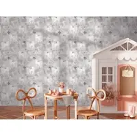 A.S. Création MAGISCHE EENHOORNS BEHANG | Fantasie - Grijs Roze Wit - Lilly & Luis