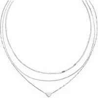 Hey Happiness Ketting 'Amore' zilver