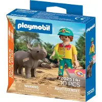 Playmobil | Duopack Ranger - Met Neushoorn