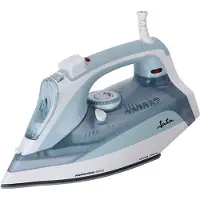 Jata PL1058C, stoomstrijkijzer, keramische strijkzool, 50 g/min, grijs, wit, 0,4 liter, 3000 W