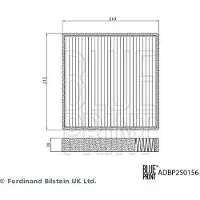 Blue Print ADBP250156 Interieurfilter