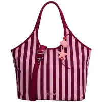 Zebra trends Mira Shopper bordeaux rood