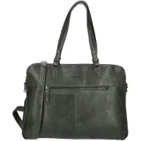 Enrico Benetti Julia Dames Laptoptas 15 inch - 65038 - Olijf
