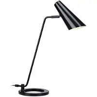 Markslöjd Bureaulamp Cal, zwart, Woon-/ Eetkamer, metaal, Scandinavisch, bureaulamp