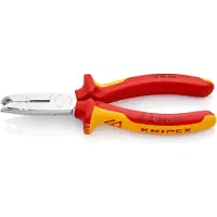 Knipex Ontmantelingstang slanke kop 165 mm VDE