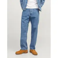 Jack & Jones Jeans 'JJIEddie JJOriginal' blauw denim