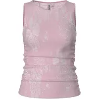 Pieces Top lichtroze