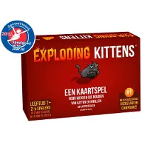 Exploding Kittens Originele Editie - Kaartspel vol spanning en humor - 2 tot 5 spelers - Partyspel
