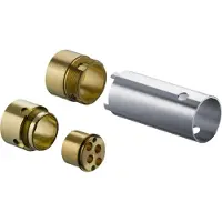 Hansgrohe verlengset 2-gats wastafelkraan inbouw